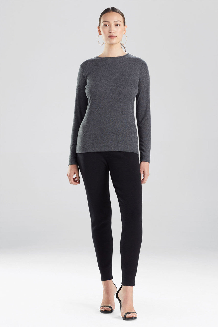 Buy Layering Jersey Long Sleeve Top in Grey Online Grey