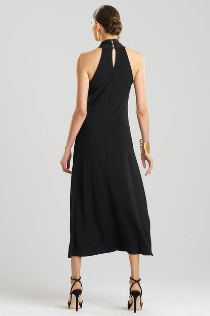 Buy Matte Jersey Maxi Dress in Black Online Black