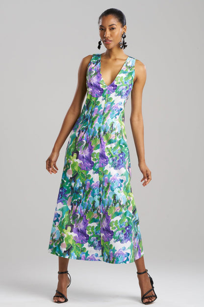 Ayame Cotton Maxi Dress Multi
