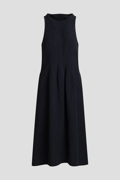 Light Weight Linen Dress Black