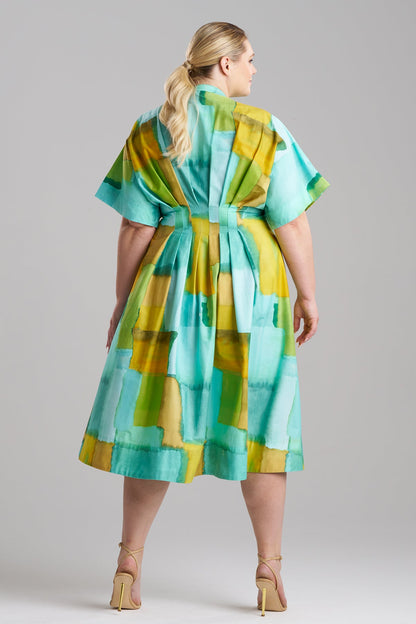 Chiyo Cotton Dress Mizu Blue