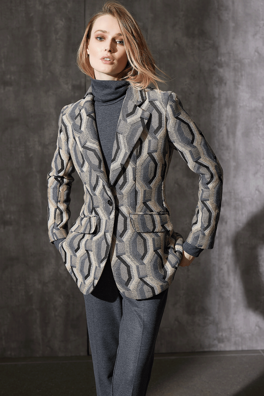 Buy Layering Jersey Turtleneck Top in Charcoal Online Charcoal