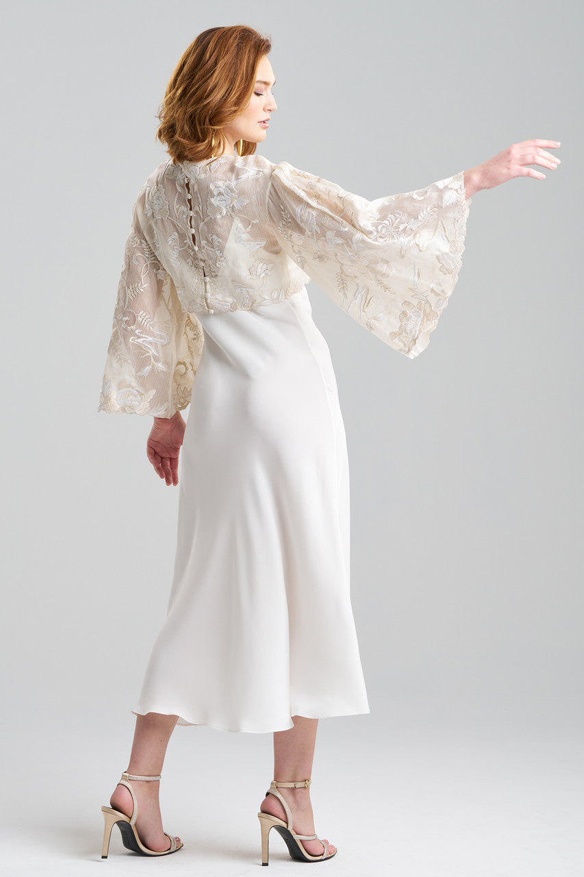Buy Couture Piña Embroidered Top in Natural Online Natural