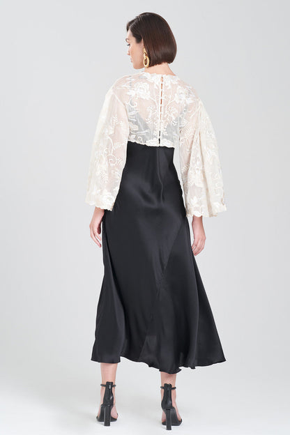 Buy Couture Piña Embroidered Top in Natural Online Natural