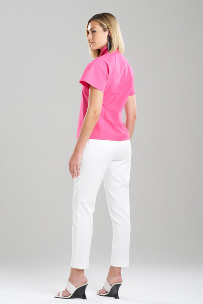 Buy Techno Poplin Shirt in Electric Pink Online Electric Pink