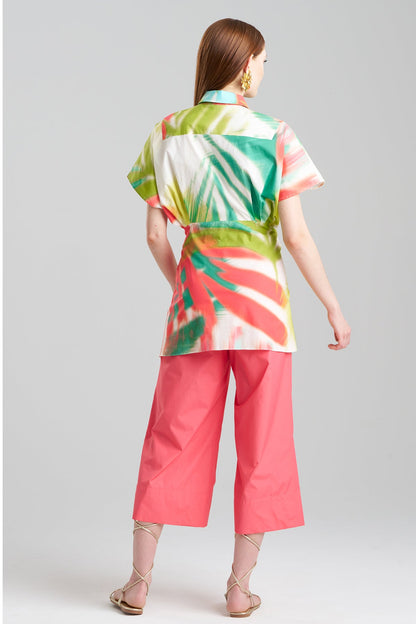 Usami Cotton Kimono Wrap Shirt Multi