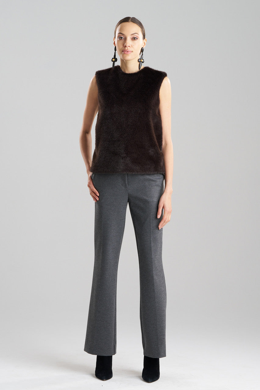Buy Faux Mink Top in Espresso Online Espresso