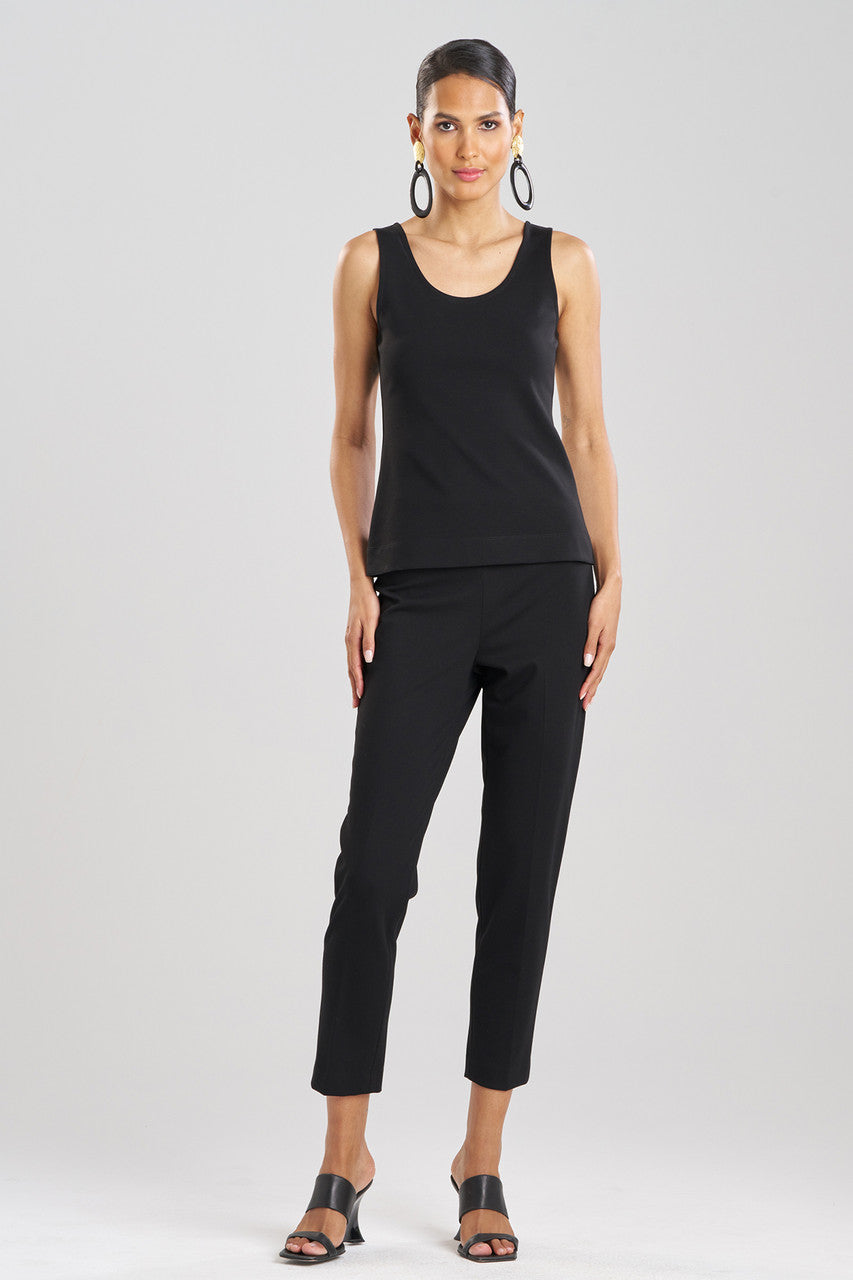 Buy Compact Knit Tank Top in Black Online Black