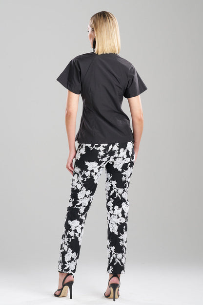 Buy Techno Poplin Shirt in Black Online Black
