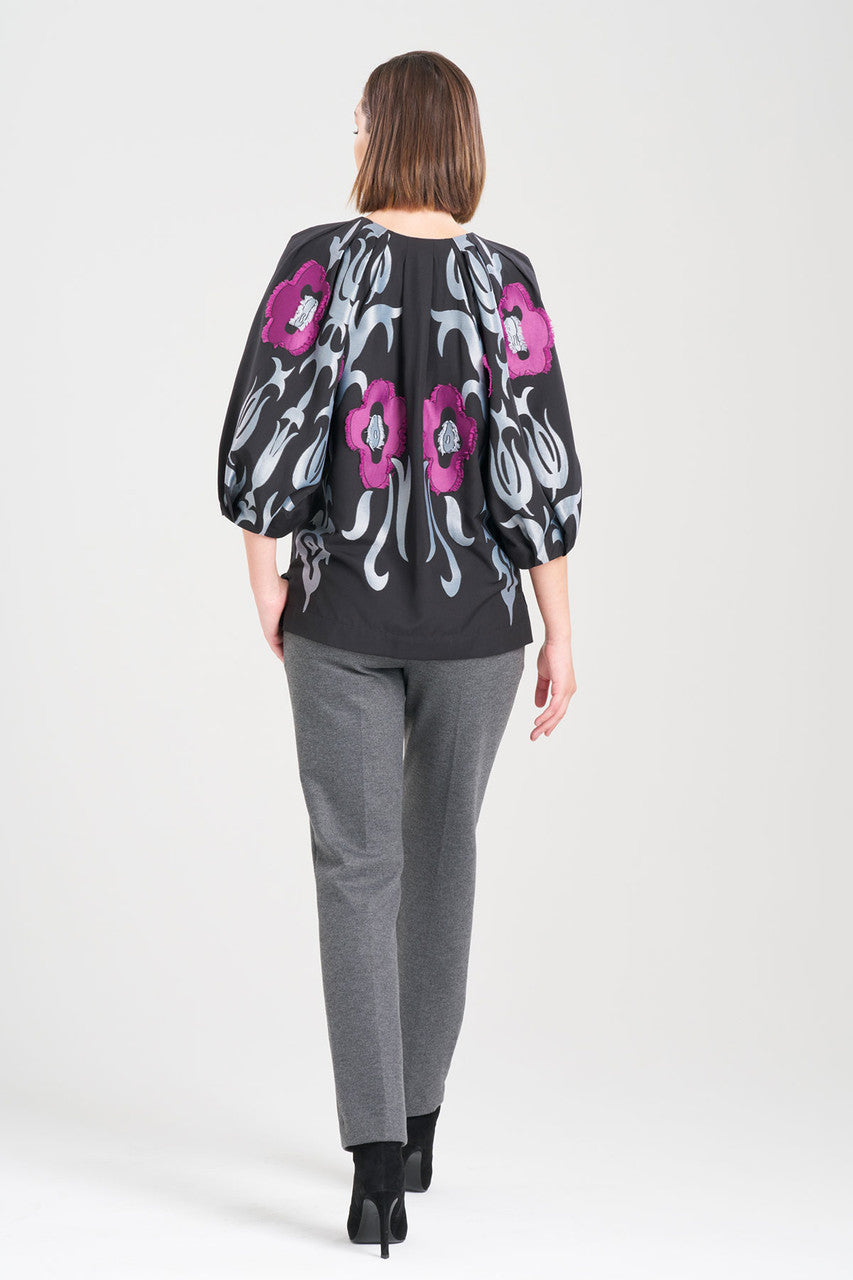 Buy Suzani Jacquard Top in Black Multi Online Black Multi