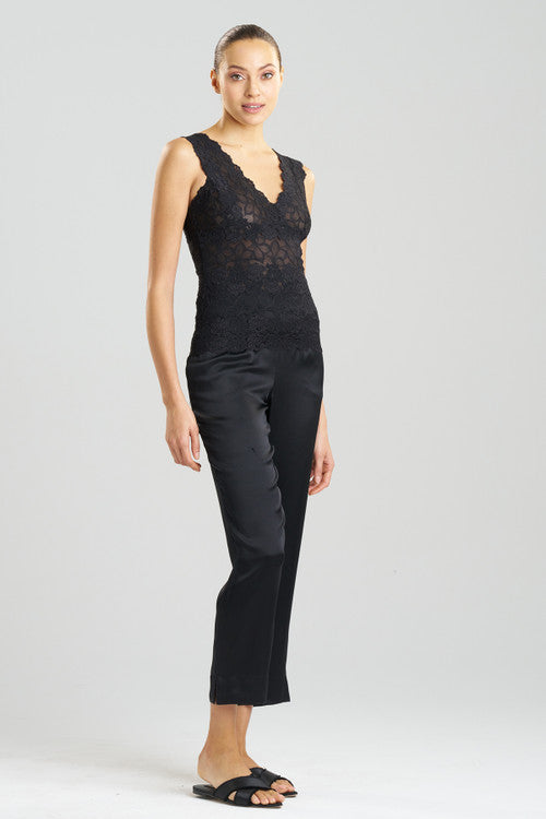 Buy Rose Parfait Allover Lace Tank in Black Online Black