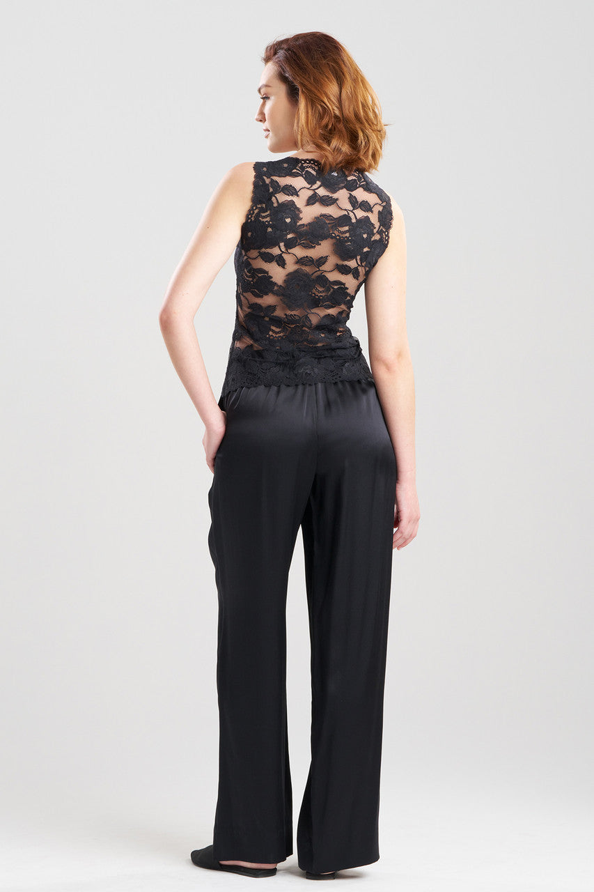 Buy Imagine Allover Lace Tank in Black Online Black