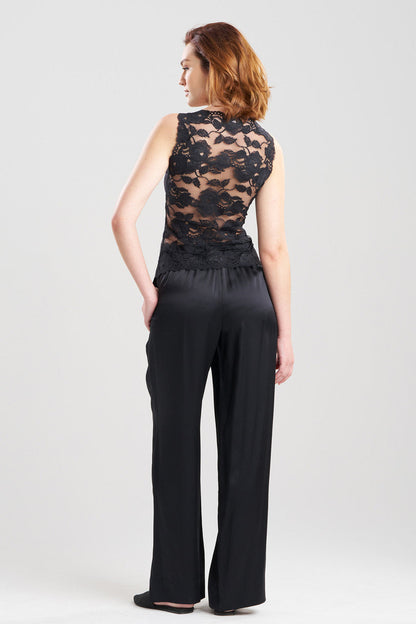 Buy Imagine Allover Lace Tank in Black Online Black