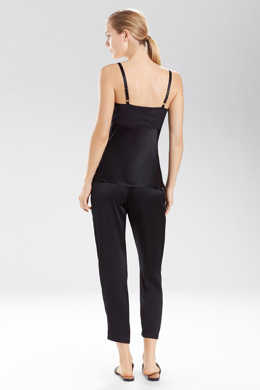 Buy Rose Parfait Camisole with Lace in Black Online Black