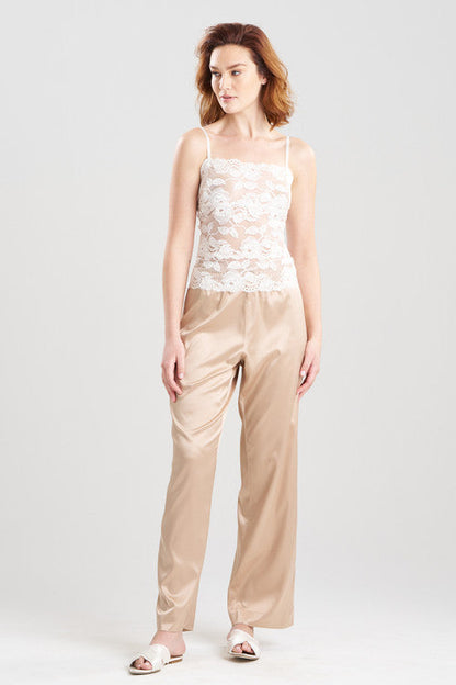 Buy Imagine Allover Lace Cami in Warm White Online Warm White