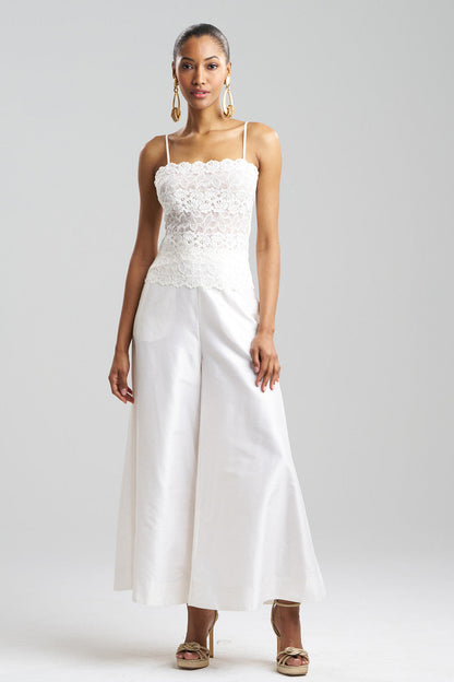 Buy Rose Parfait Allover Lace Cami in Warm White Online Warm White