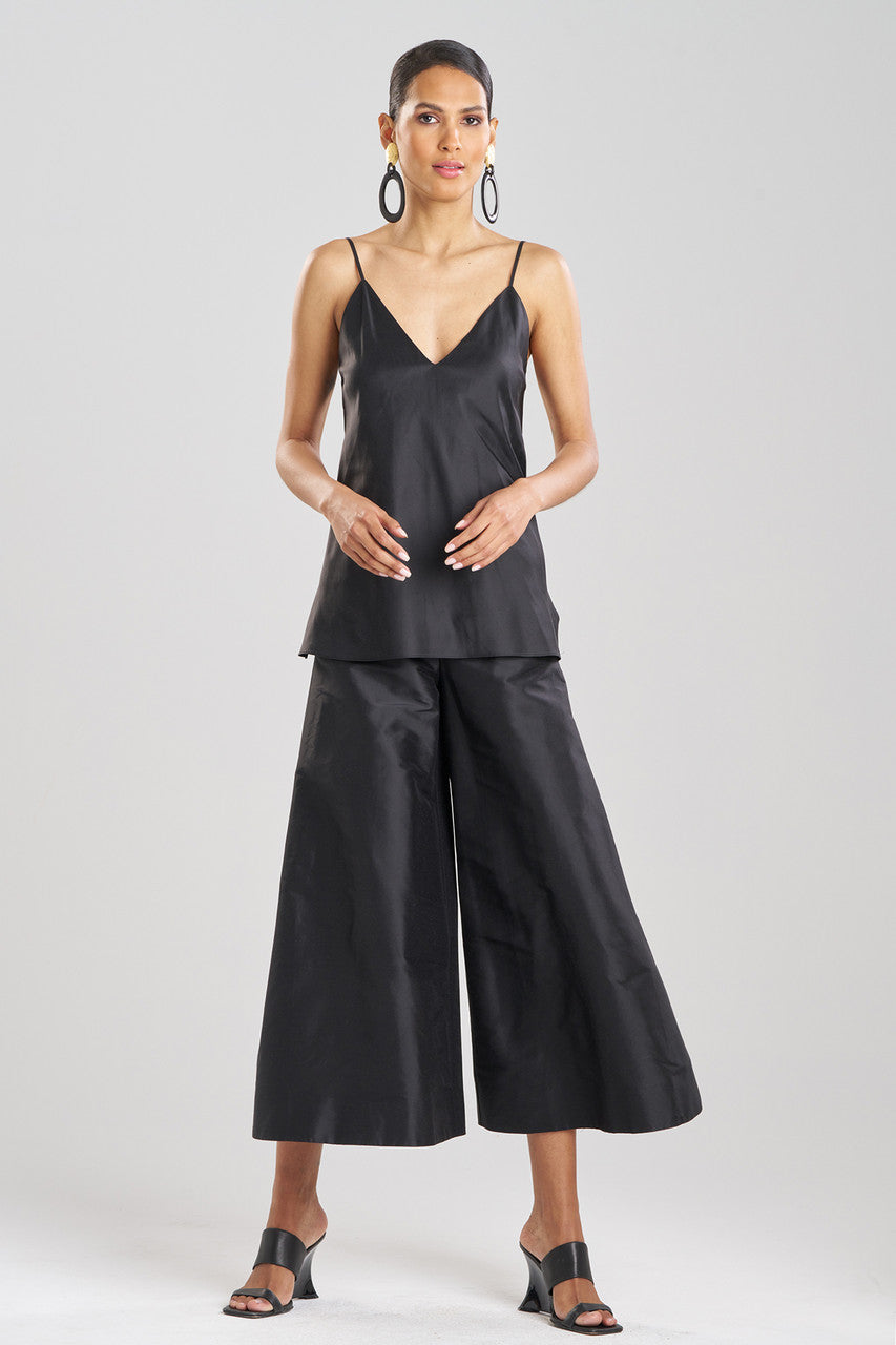 Buy Couture Silk Dupioni Cami in Black Online Black
