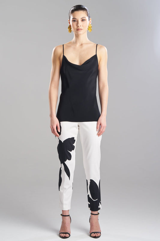 Buy Key Essentials Cowl Silk Cami in Black Online Black