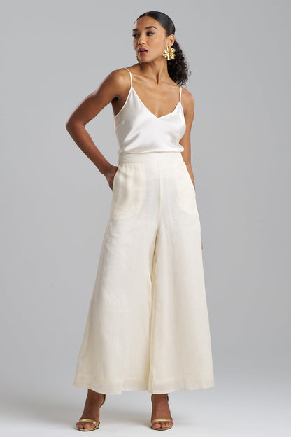 Couture Piña Palazzo Pants Natural