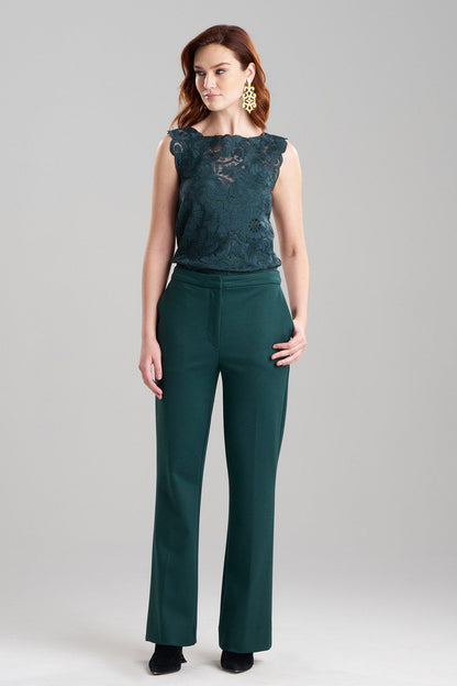 Buy Double Jersey Trousers in Bottle Green Online Bottle Green