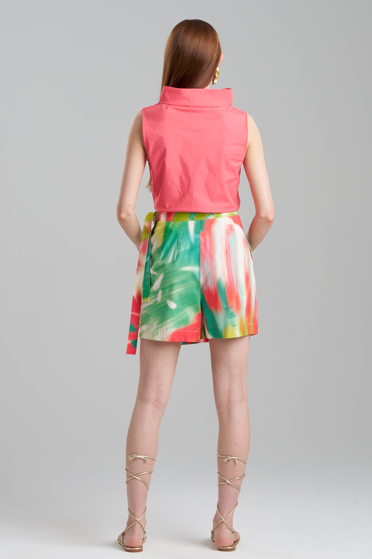 Usami Cotton Wrap Skort Multi