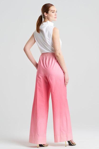 Akari Cotton Pull On Pants Flamingo
