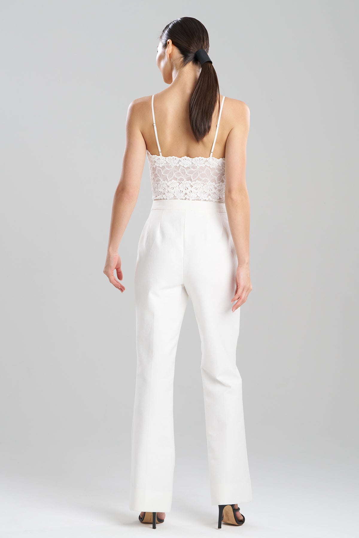 Canvas Cotton Trousers White