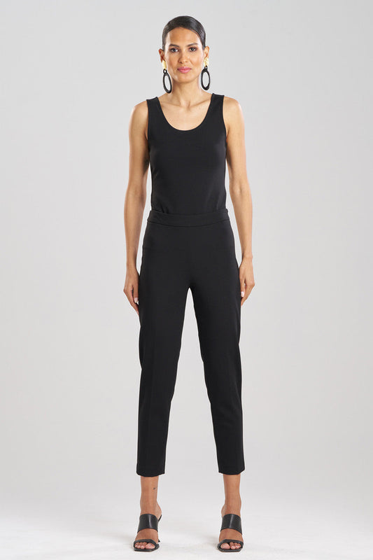 Buy Compact Knit Pants in Black Online Black