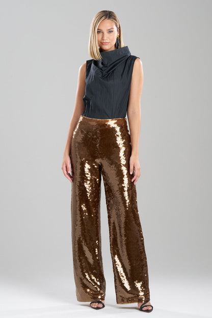 Buy Paillettes Pants in Brown Online Brown