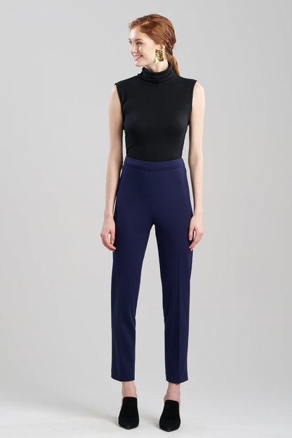 Compact Knit Pants Midnight Navy