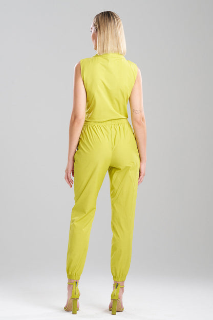 Buy Techno Poplin Jogger Pants in Chartreuse Online Chartreuse