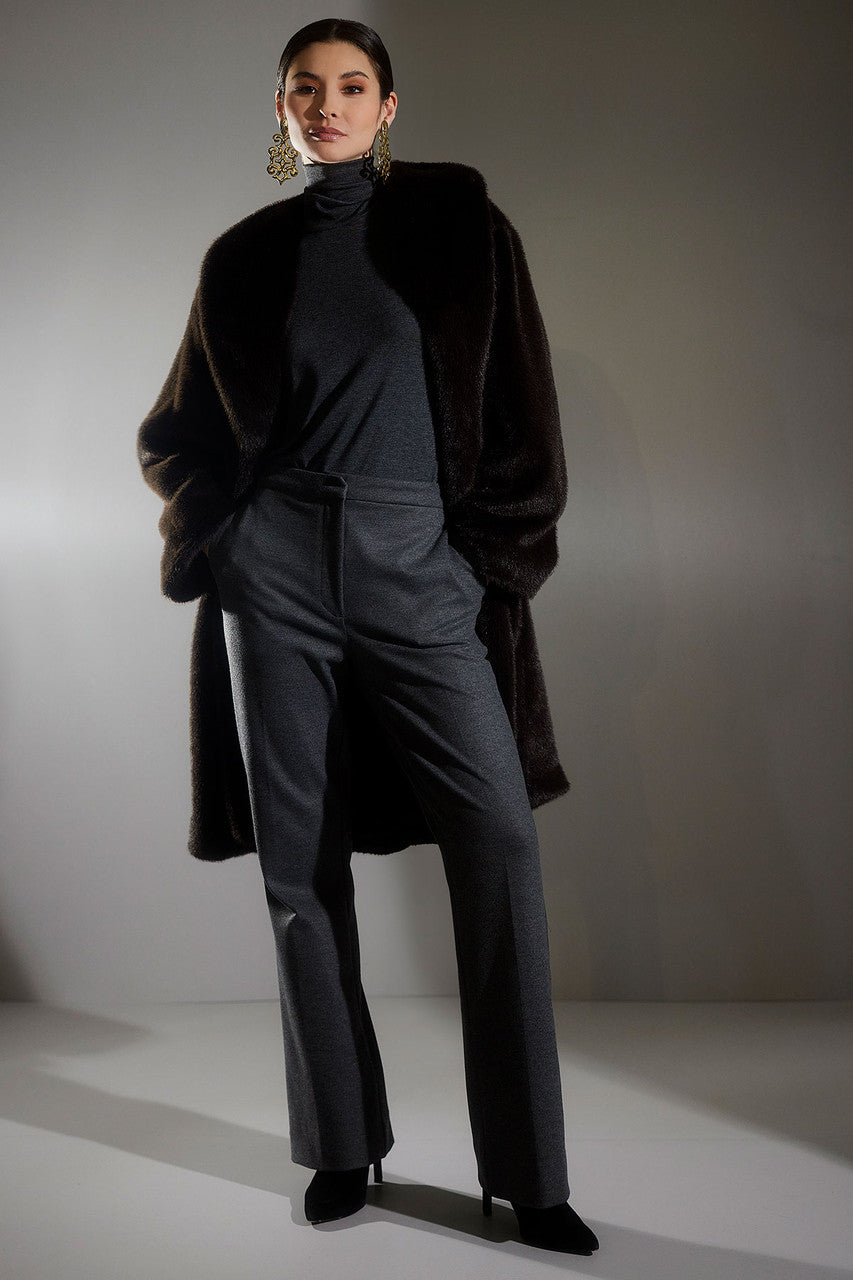 Buy Double Jersey Trousers in Charcoal Online Charcoal