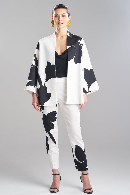 Peony Cotton Chino Coat Warm White