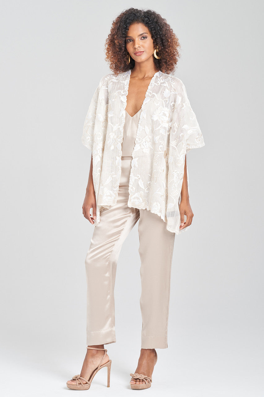 Buy Couture Piña Embroidered Jacket in Natural Online Natural