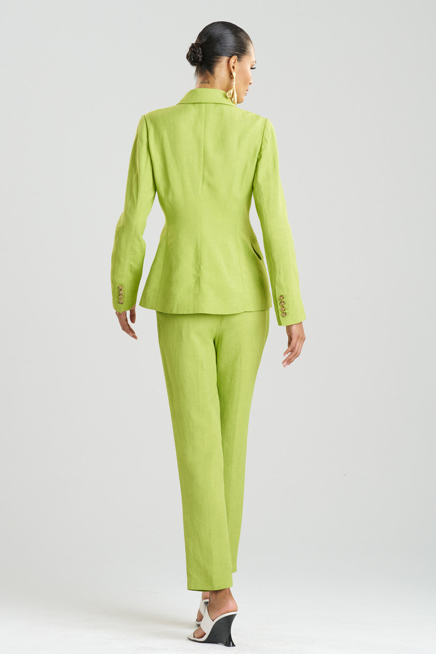 Buy Linen Jacket in Pear Online Pear