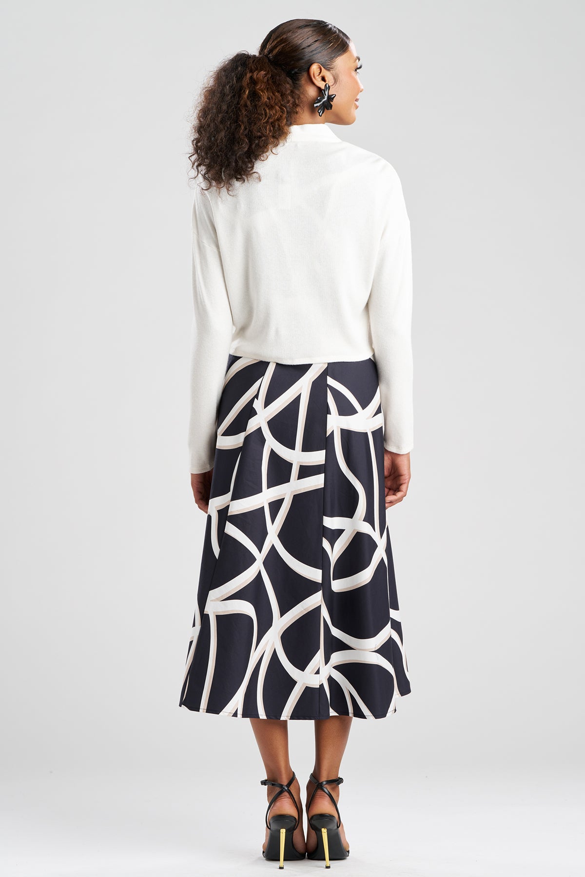Lightweight Knit Bolero White