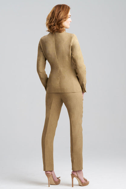 Buy Linen Jacket in Chai Online Chai