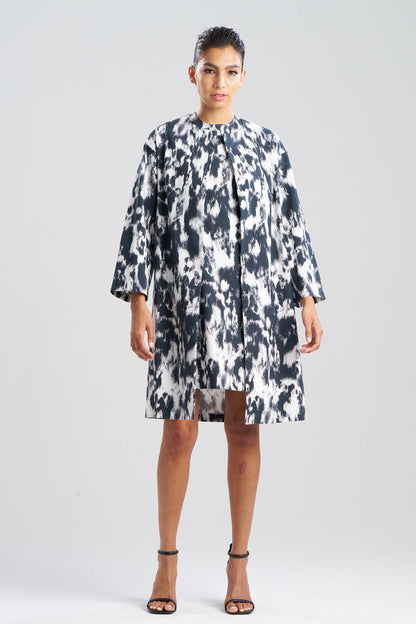 Buy Abstract Coat online Black