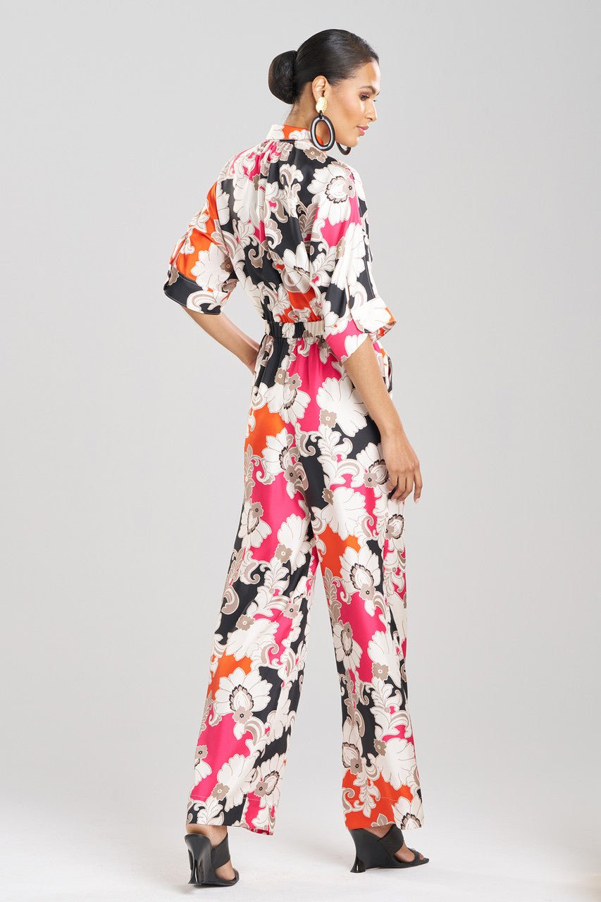 Buy Cressida Printed Silk Twill Jumpsuit in Multi Combo Online Multi Combo