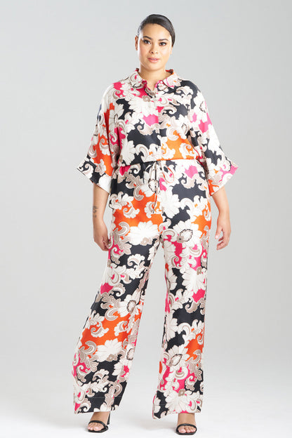 Buy Cressida Printed Silk Twill Jumpsuit in Multi Combo Online Multi Combo