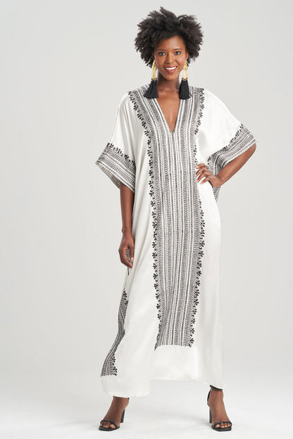 Buy Couture Zehra Caftan in Warm White Online Warm White