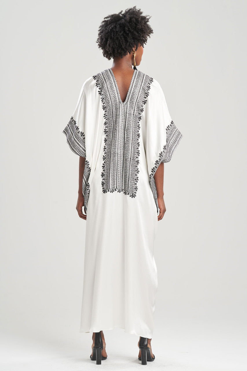 Buy Couture Zehra Caftan in Warm White Online Warm White