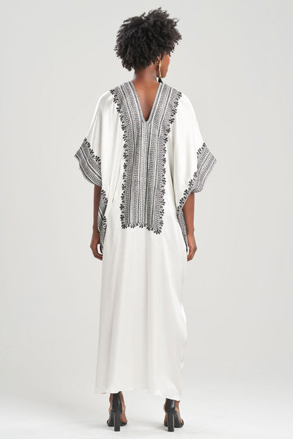 Buy Couture Zehra Caftan in Warm White Online Warm White
