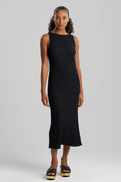Buy Waves Maxi Dress online Black