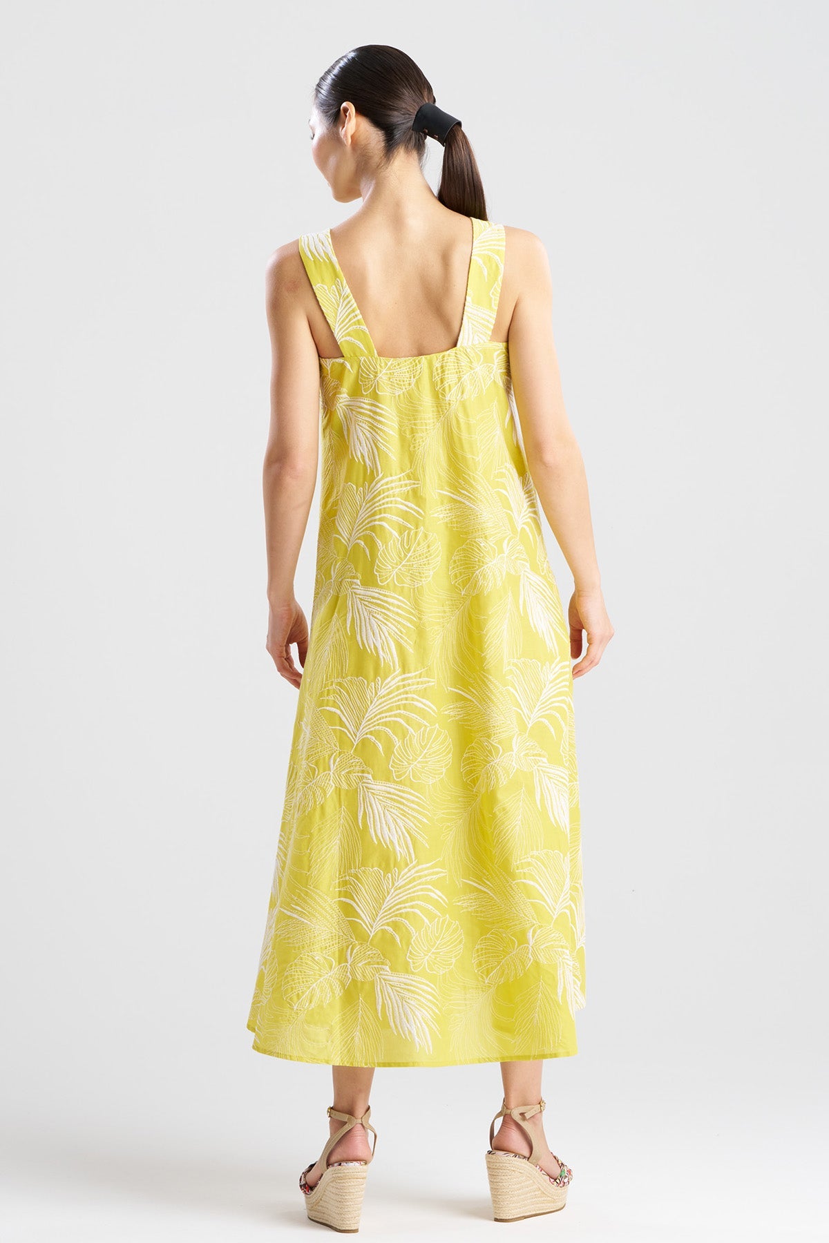 Palm Maxi Dress Citron