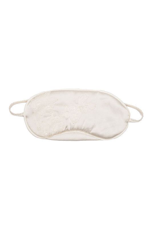 Buy Lolita Silk Eyemask in Warm White Online Warm White
