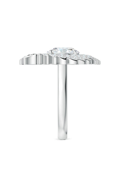 Buy Dragon Lab-Grown 14K Gold Round Diamond Ring in 14K White Gold Online 14K White Gold