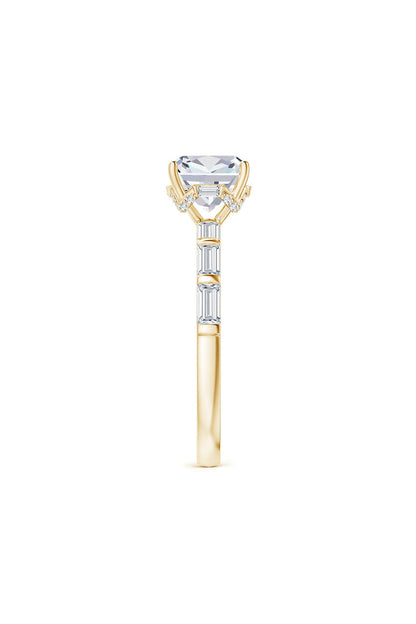 Buy Orient Express Lab-Grown 14K Gold & Cushion Diamond Solitaire Ring in 14K Yellow Gold Online 14K Yellow Gold