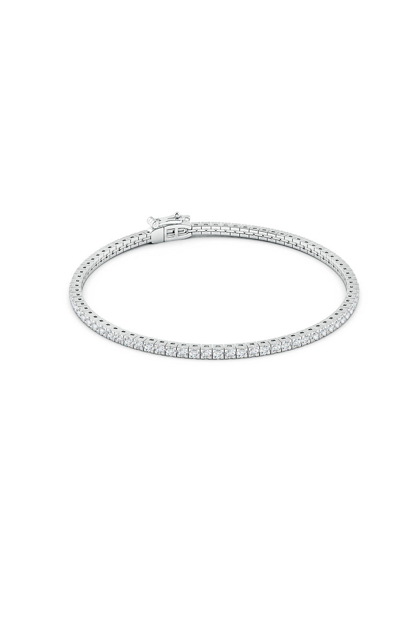 Buy Shangri-La 14K Gold and Diamond Tennis Bracelet in 14K White Gold Online 14K White Gold