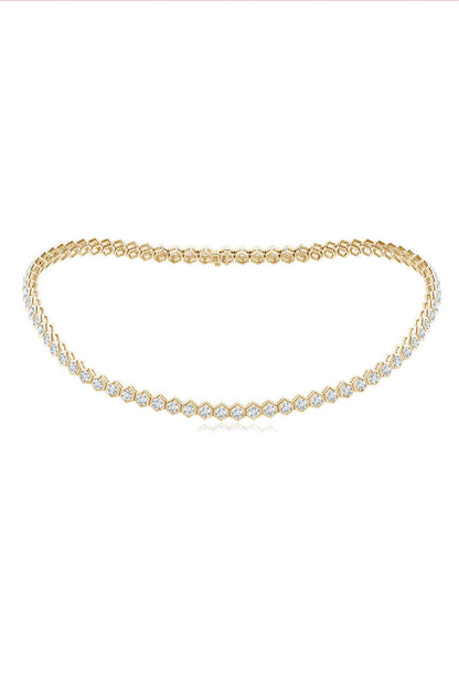 Buy Indochine Diamond Tennis Choker Necklace in 14K Yellow Gold Online 14K Yellow Gold